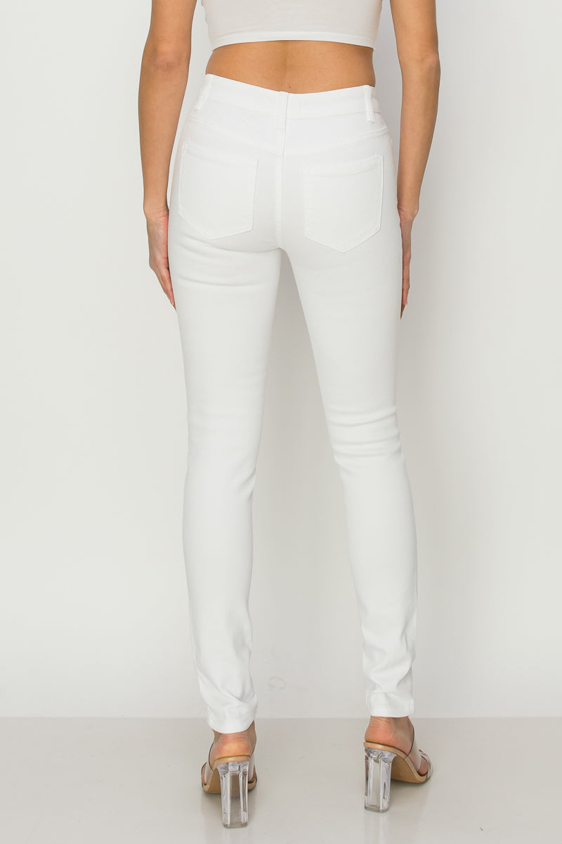 Irene - Jean skinny stretch taille mi-haute classique