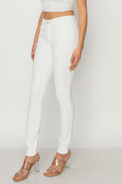 Milania - Classic Mid Rise Stretch Skinny Heavy