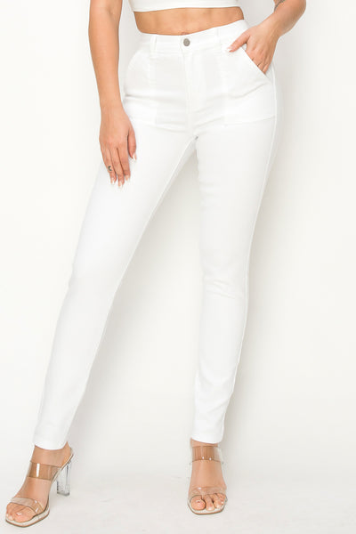 Aurora - Classic High Rise Patch Pocket Skinny