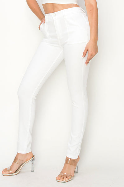 Aurora - Classic High Rise Patch Pocket Skinny