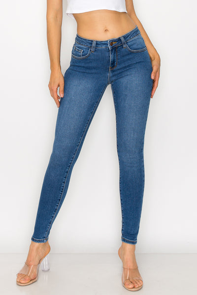 Irene - Classic Mid Rise Stretch Skinny