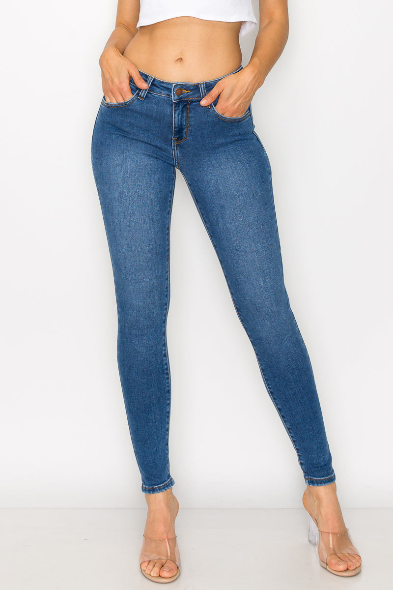 Irene - Classic Mid Rise Stretch Skinny