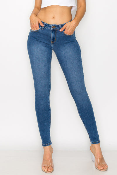 Irene - Classic Mid Rise Stretch Skinny