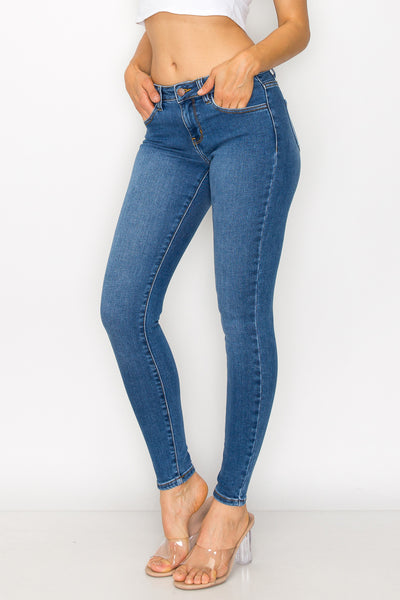 Irene - Classic Mid Rise Stretch Skinny