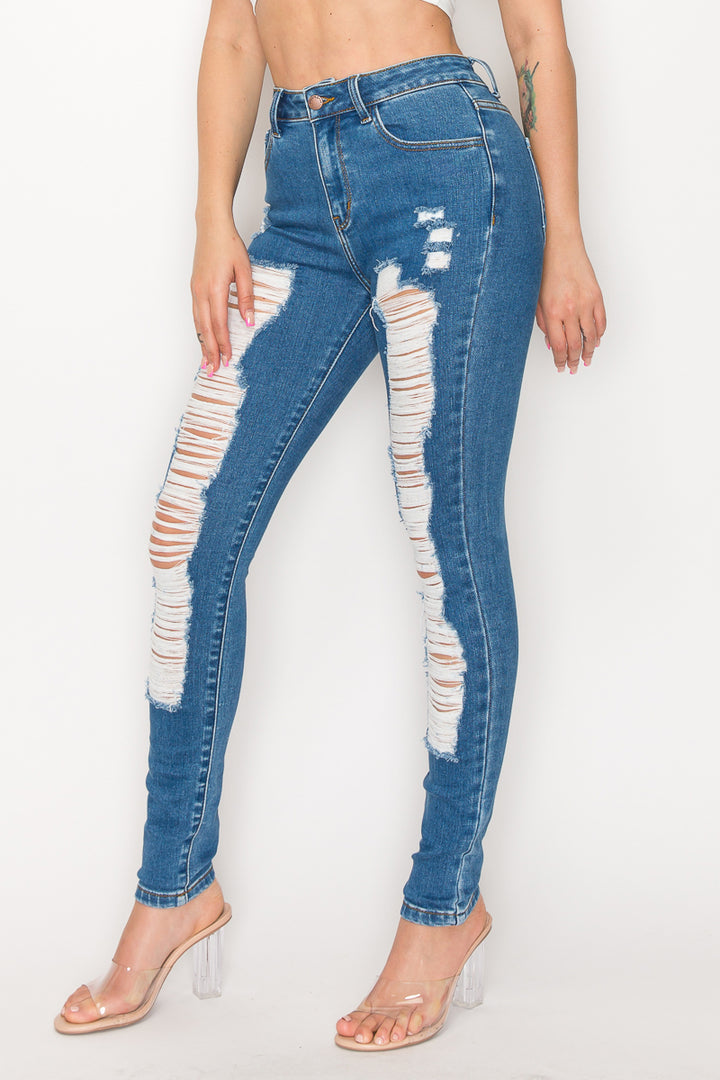 Ember - High Rise Heavy Destructed Premium Skinny