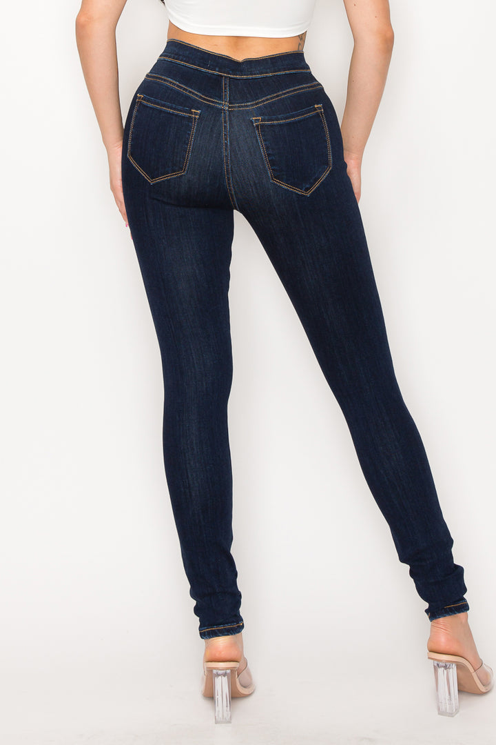 Flora - Classic High Rise Premium Jeggings