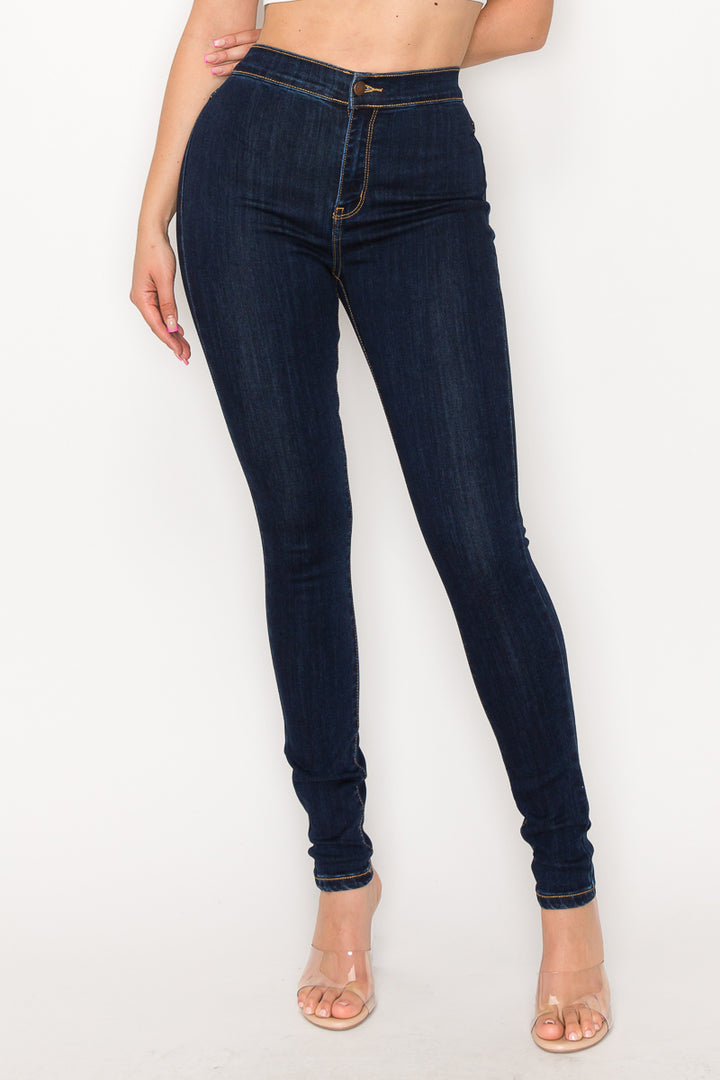 Flora - Classic High Rise Premium Jeggings