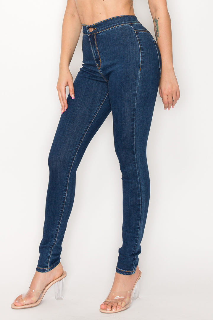 Flora - Classic High Rise Premium Jeggings