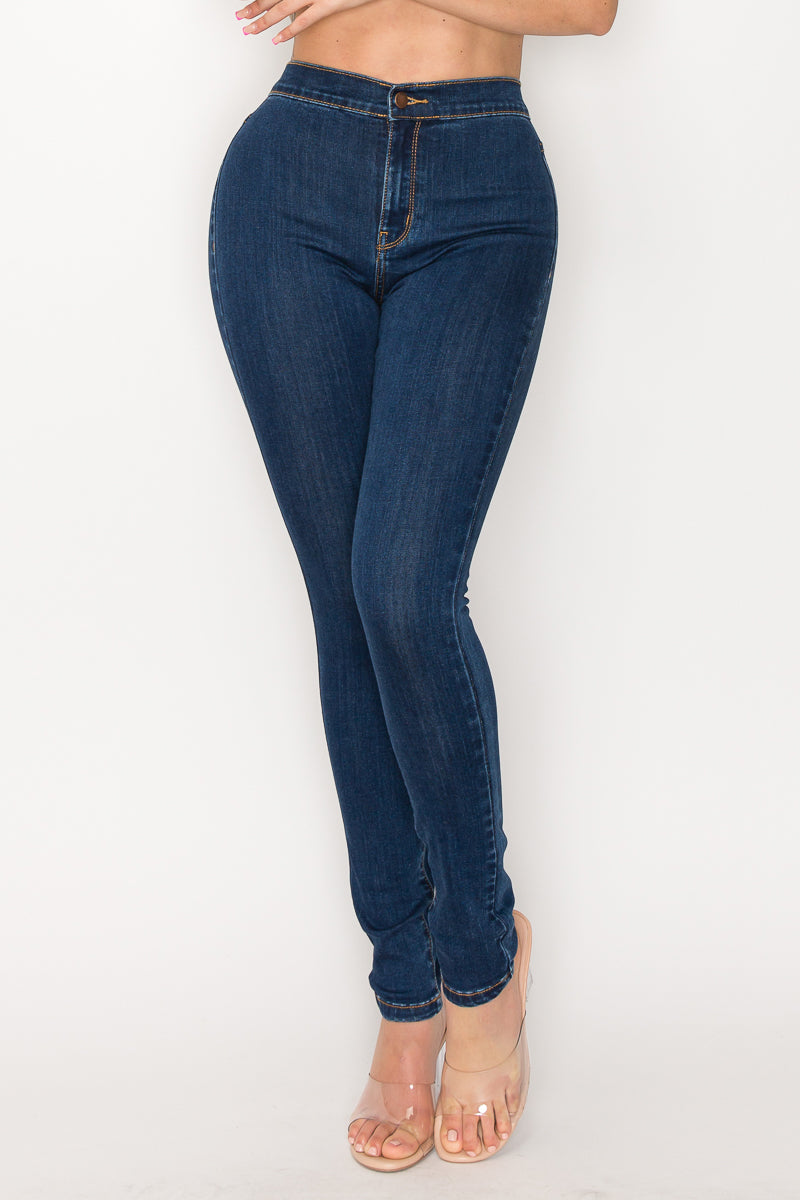 Flora - Classic High Rise Premium Jeggings