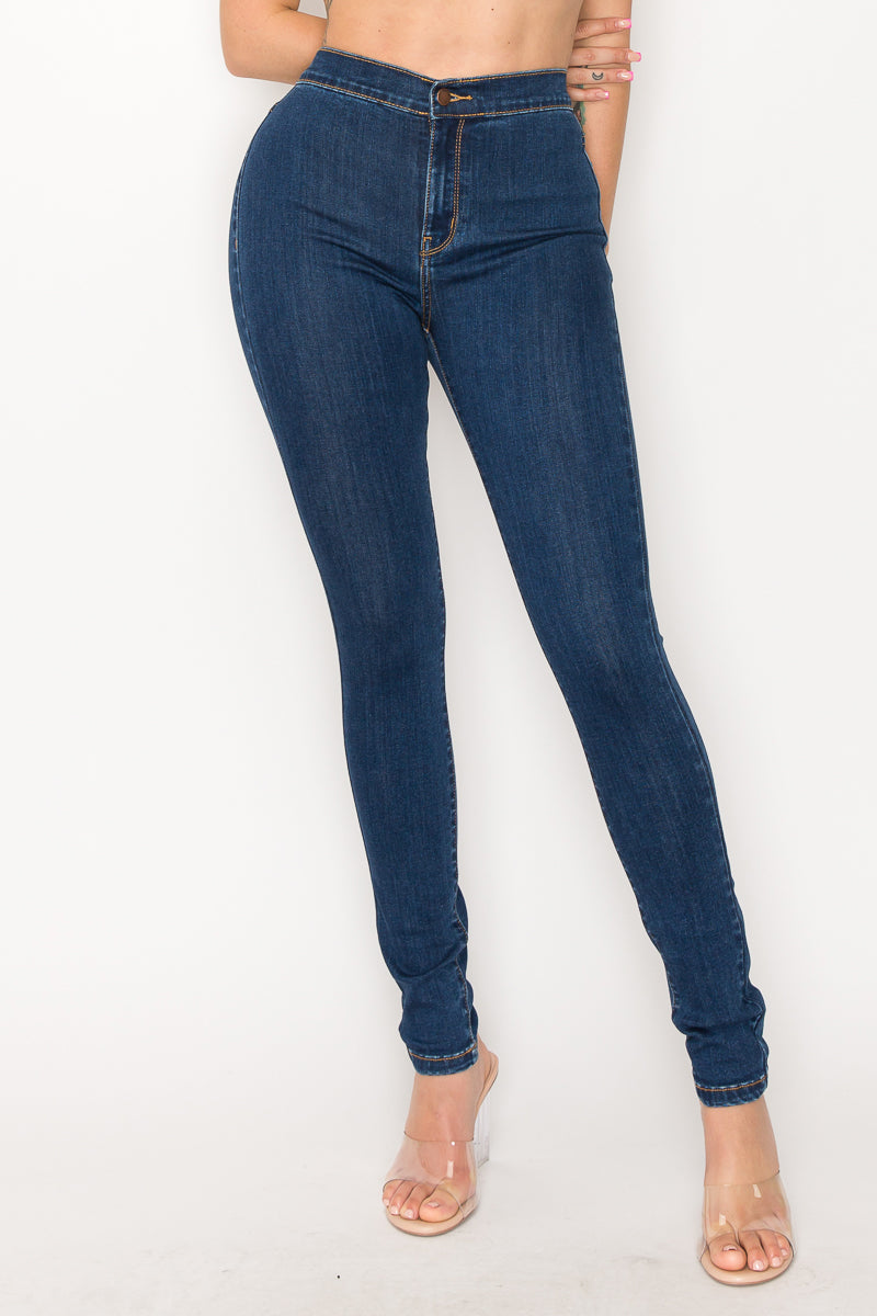 Flora - Classic High Rise Premium Jeggings