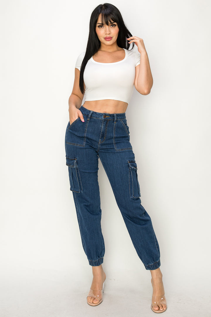 Stardust - High Rise Cargo Joggers