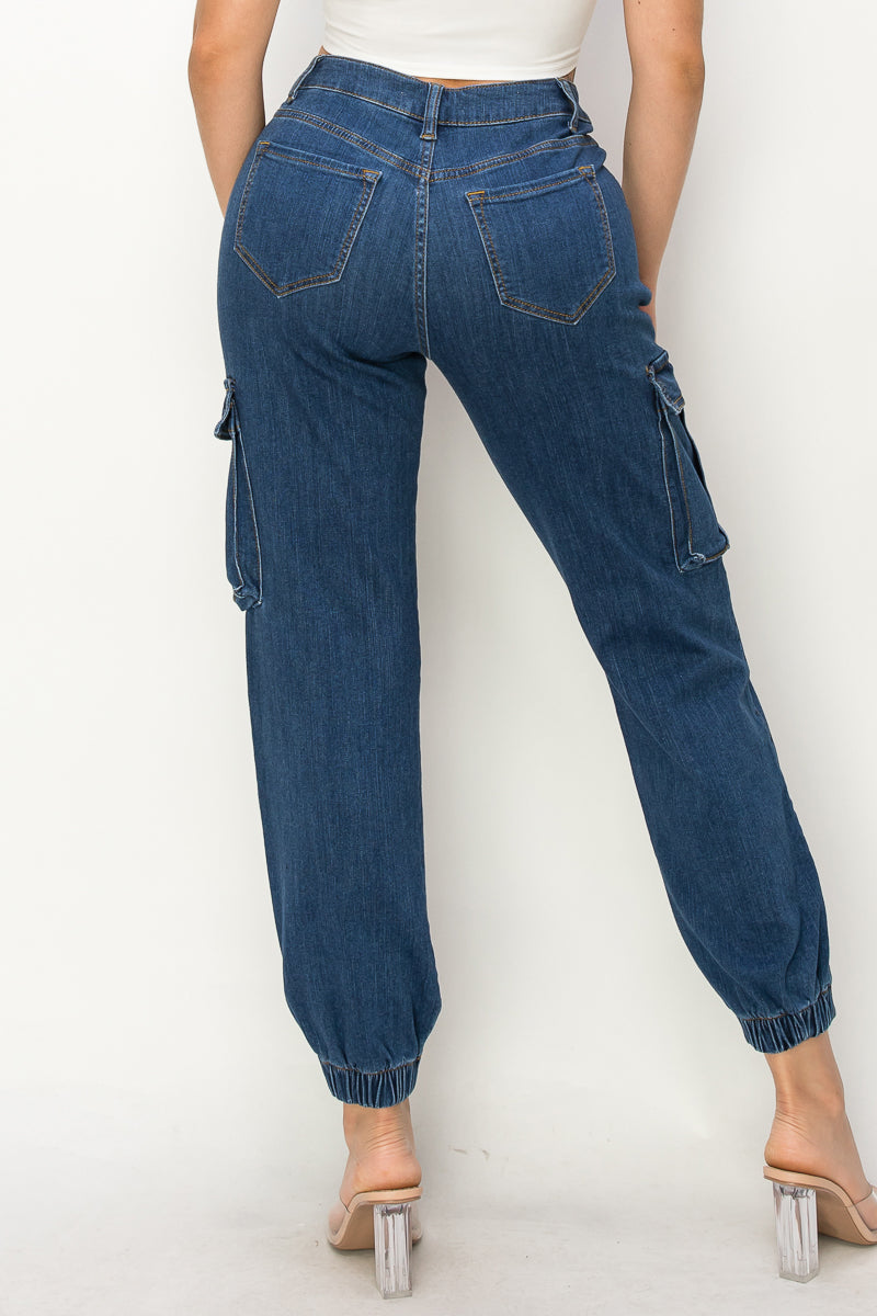 Stardust - High Rise Cargo Joggers