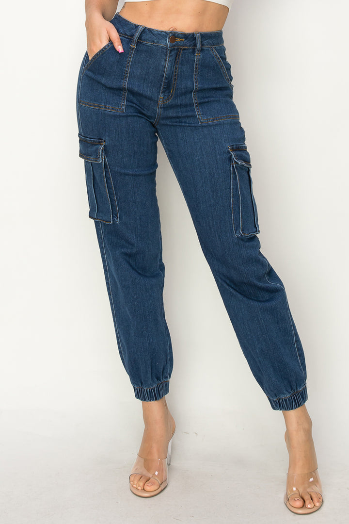 Stardust - High Rise Cargo Joggers