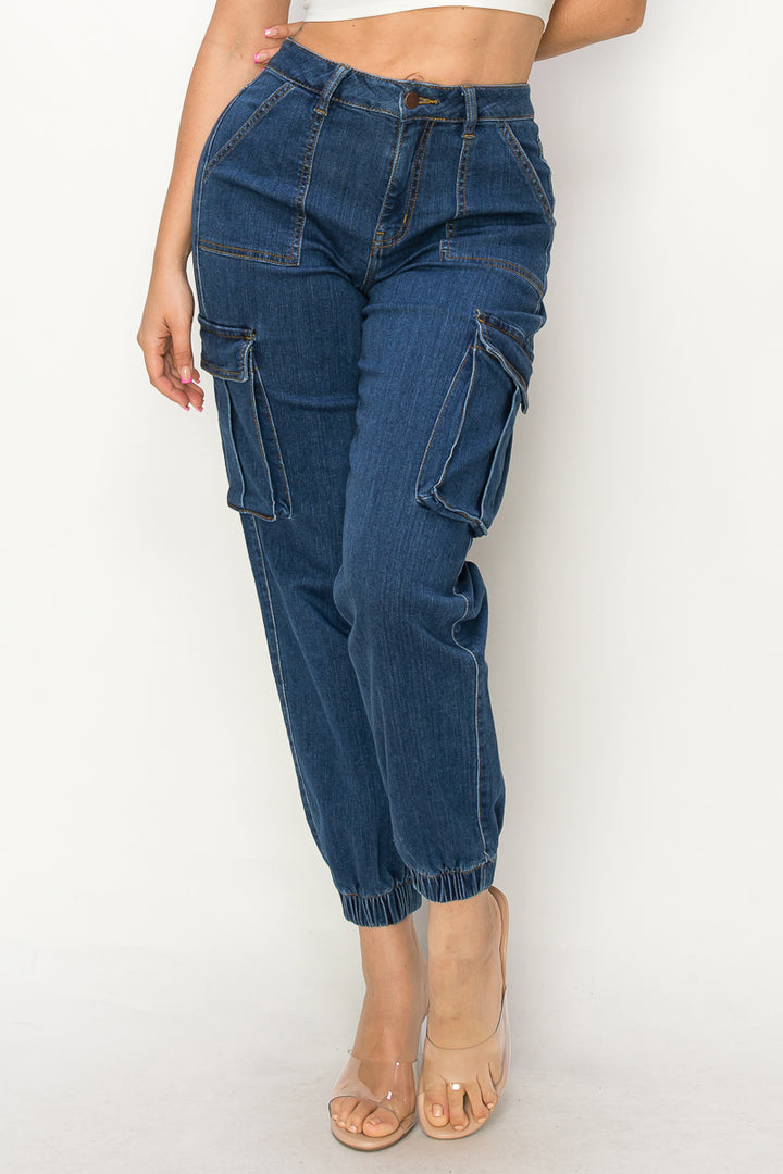 Stardust - High Rise Cargo Joggers