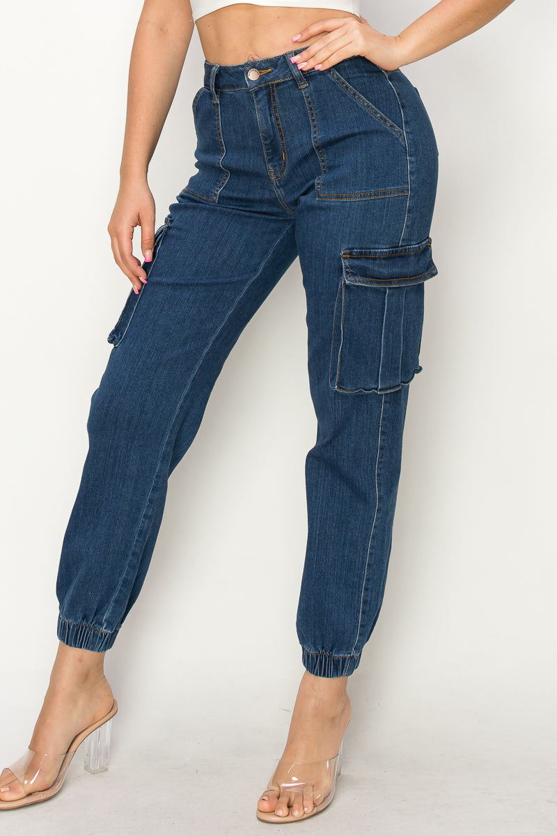 Stardust - High Rise Cargo Joggers