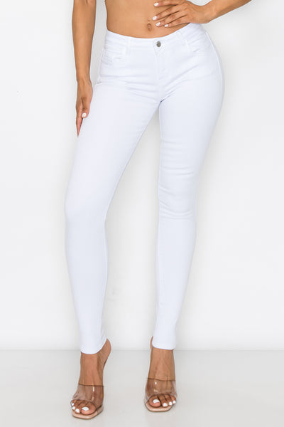 Irene - Jean skinny stretch taille mi-haute classique