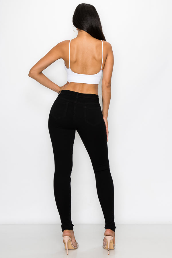 Irene - Classic Mid Rise Stretch Skinny