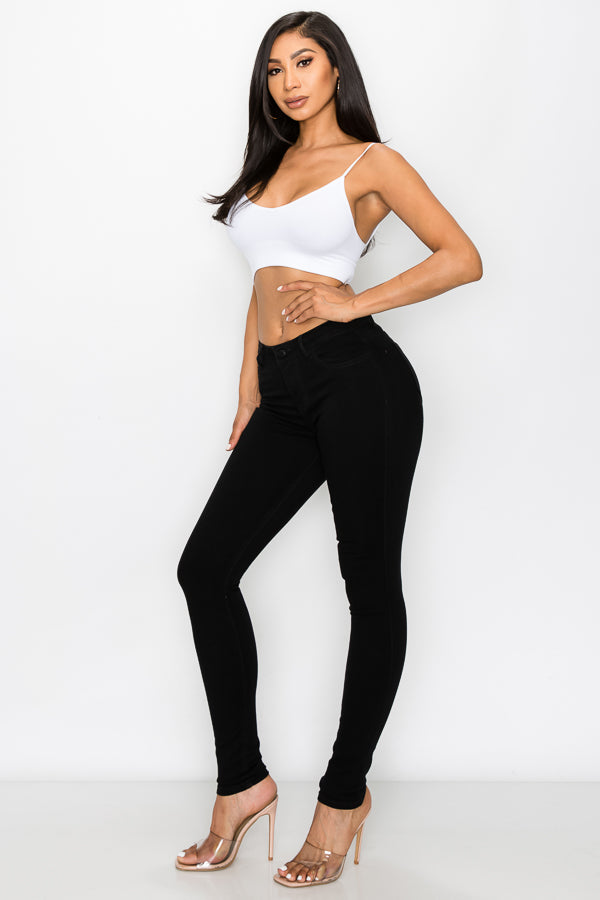 Irene - Classic Mid Rise Stretch Skinny