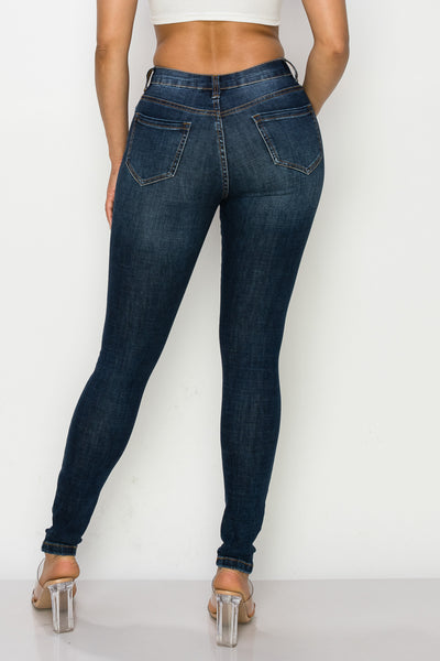 Penny - High Rise Destructed Skinny