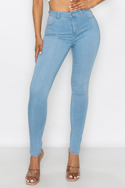 Diana - Jean skinny classique à taille haute