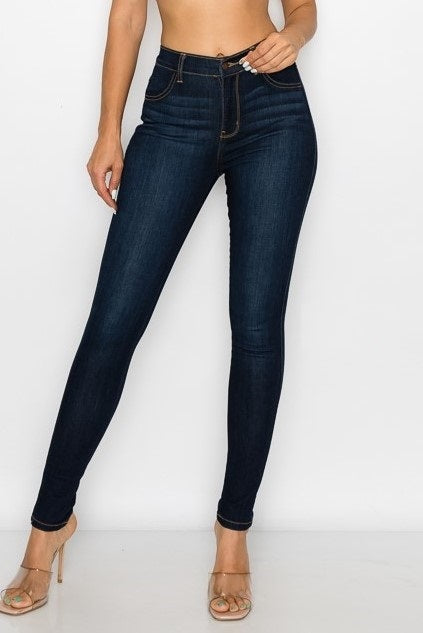 Molly - Jean skinny vintage taille haute classique