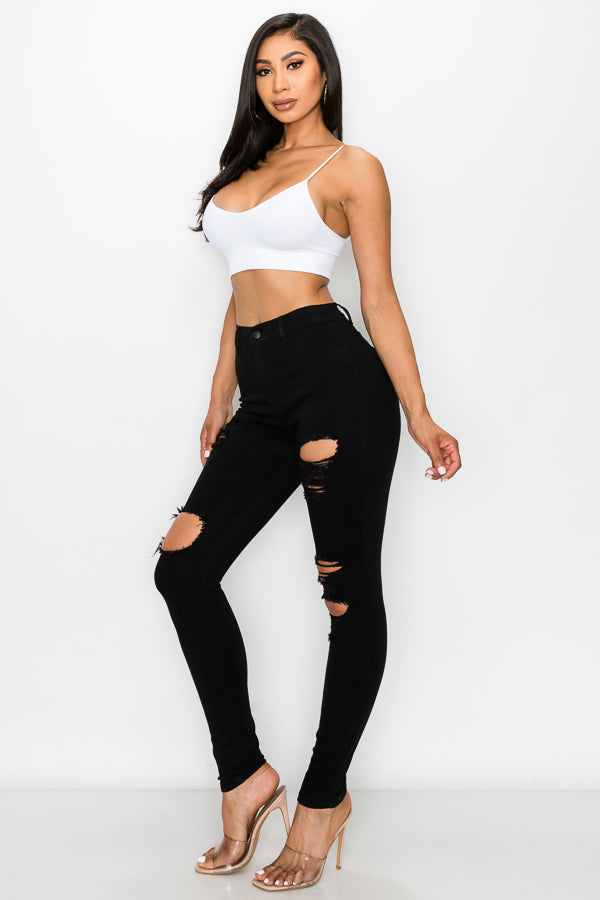 Evelyn - Yanke High Rise Skinny