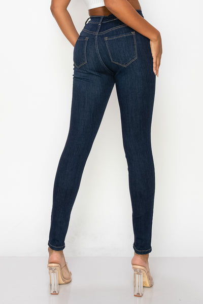 Jane - Jean skinny classique à taille haute