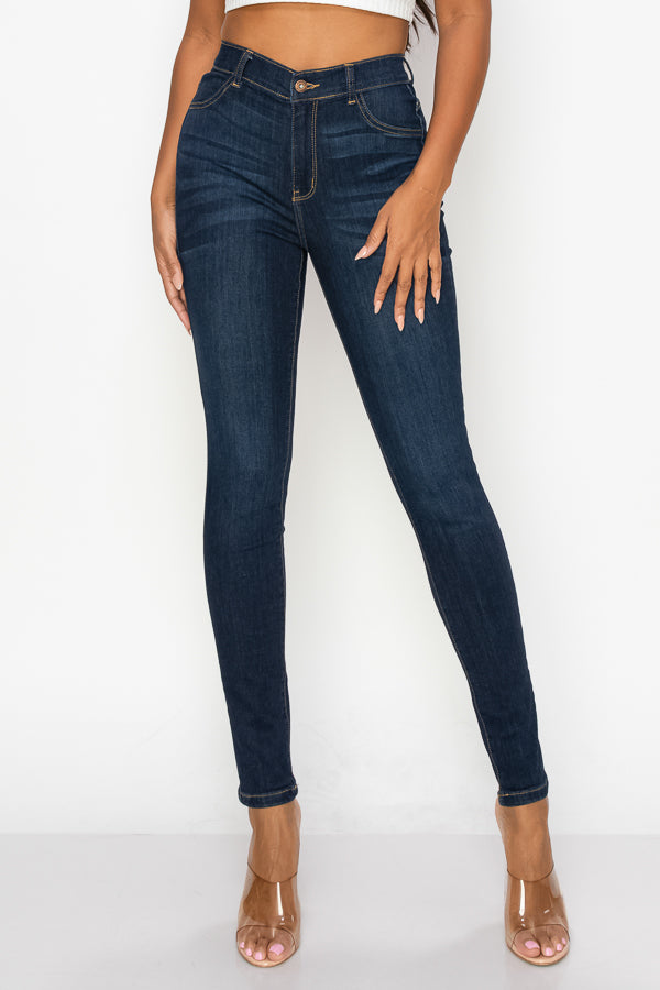 Jane - Jean skinny classique à taille haute