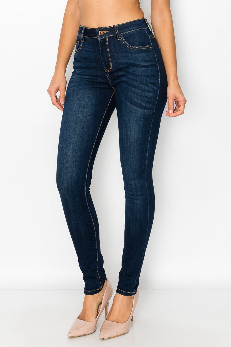 Sienna - Classic High Rise Stretch Skinny Jeans