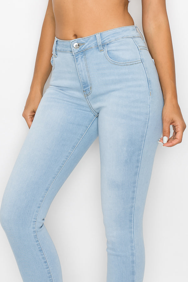 Sienna - Classic High Rise Stretch Skinny Jeans