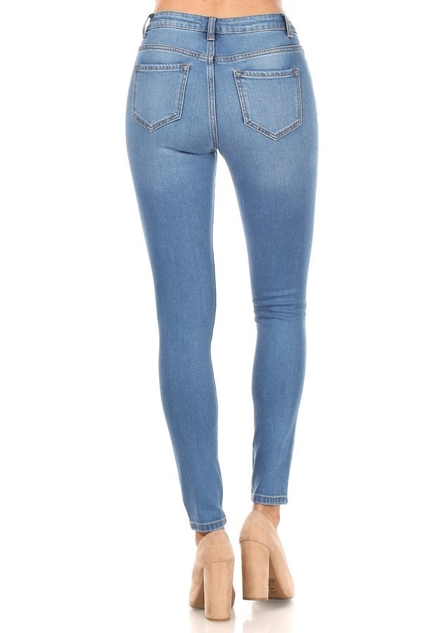 Charlie - High Rise Destructed Skinny