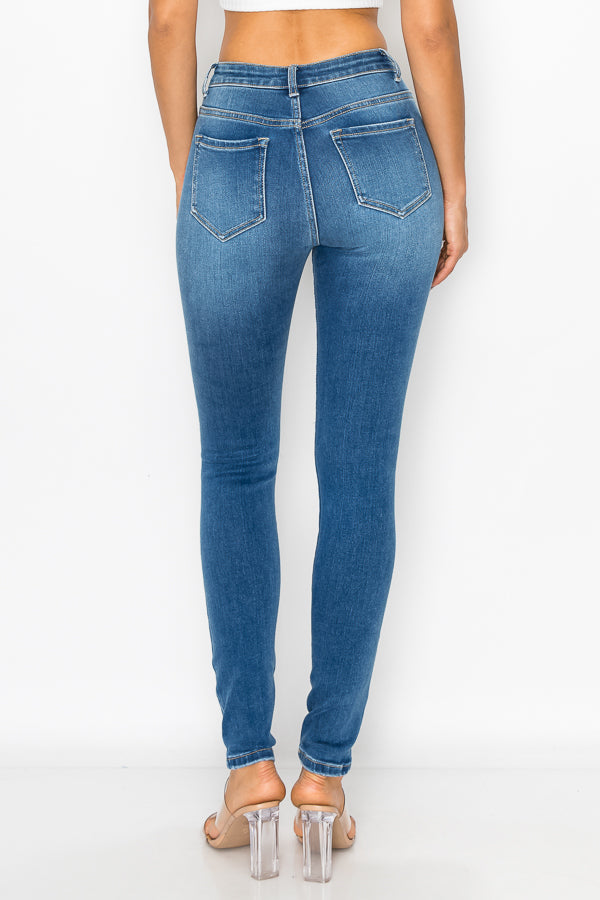 Rosemarie - High Rise Destructed Premium Skinny