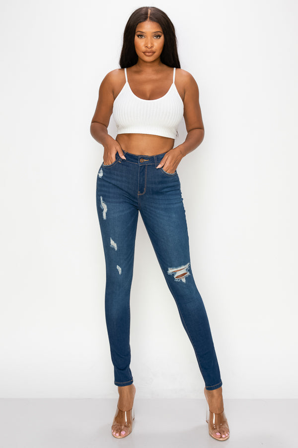 Nala - Skinny distrutto a vita alta