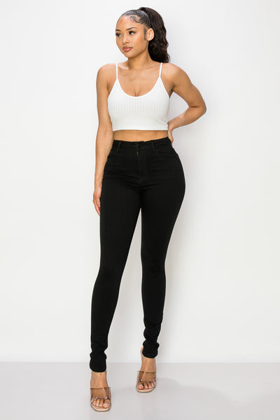 Kate - Clássico Super High Rise Stretch Skinny