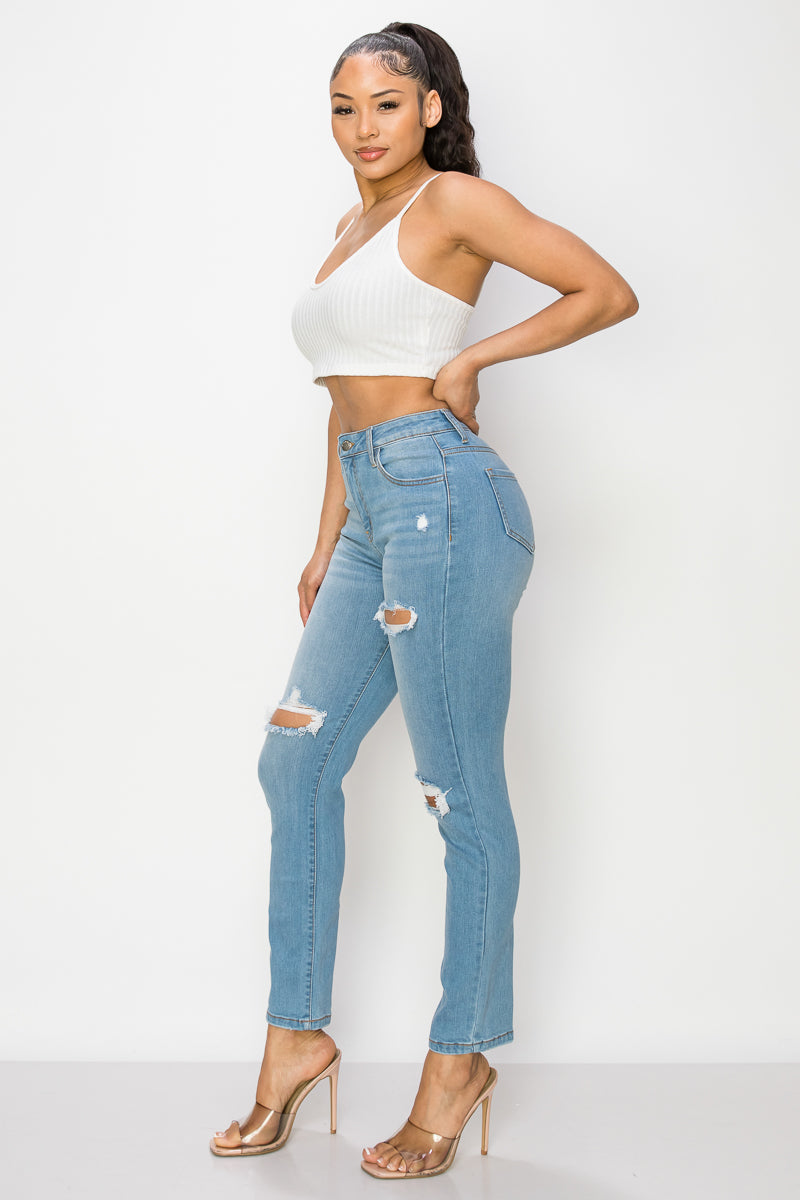 Christie - High Rise Destructed Skinny