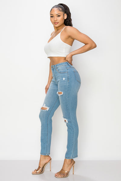 Christie - High Rise Destructed Skinny