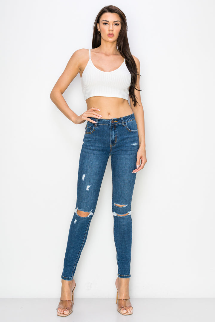 Ariel - Skinny a vita alta distrutto