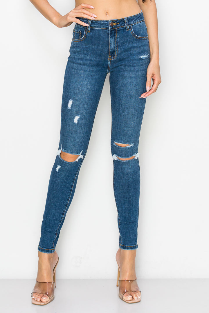 Ariel - Skinny a vita alta distrutto