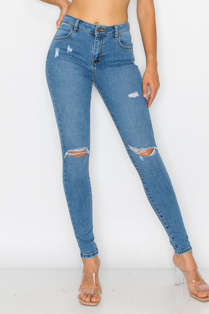 Frida - Skinny Stretch Destructed a Vita Alta